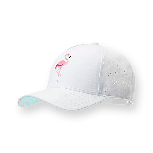 Sweet Rollz Tech Cap - South Beach Flamingo