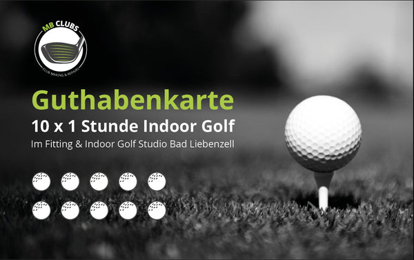 BirdieZone Guthabenkarte (10 Stunden)